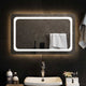 Vidaxl badkamerspiegel led 80x50 cm