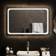 Vidaxl badkamerspiegel led 90x60 cm