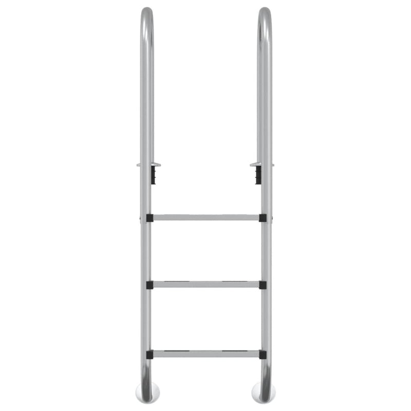 Load image into Gallery viewer, Vidaxl zwembadladder 54x38x158 cm 304 roestvrijstaal
