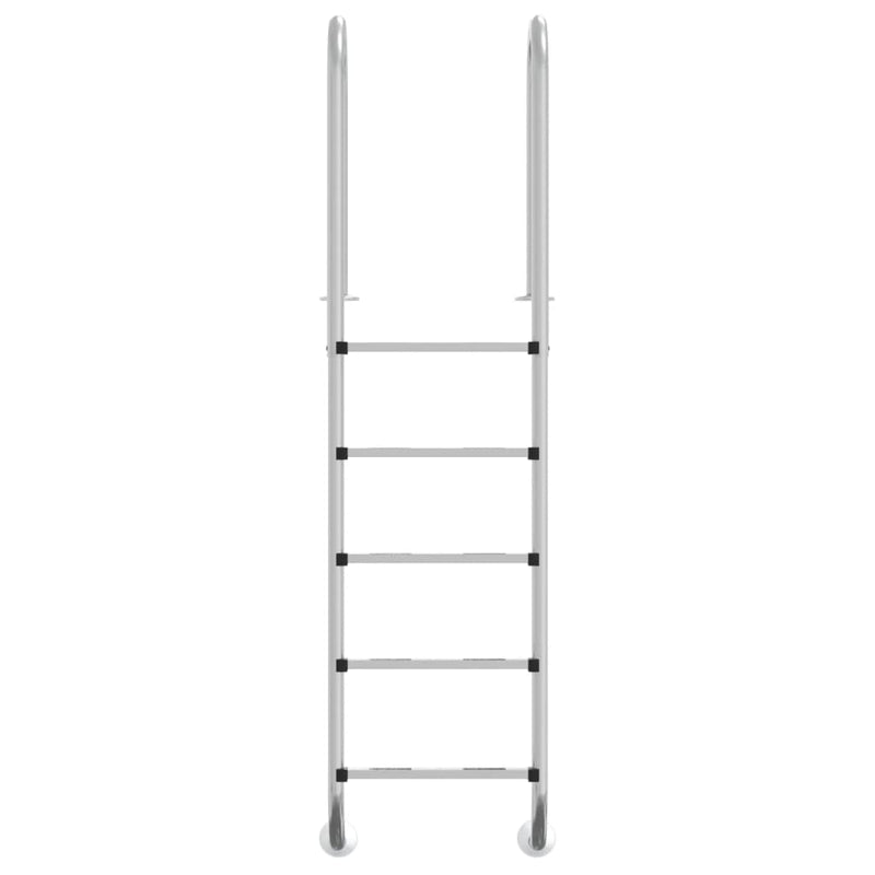 Load image into Gallery viewer, Vidaxl zwembadladder 54x38x211 cm 304 roestvrij staal
