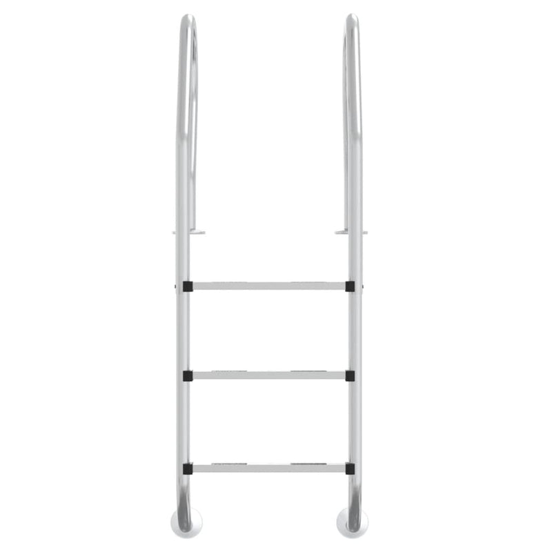 Load image into Gallery viewer, VidaXL Zwembadladder 54x38x158 cm 304 roestvrijstaal
