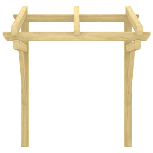 VidaXL 318569 Deurluifel 100x100x80 cm geïmpregneerd grenenhout