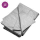 Vidaxl dekzeil 180 g m² 8x8 m hdpe grijs