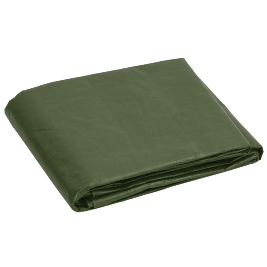 Vidaxl dekzeil 180 g m² 6x6 m hdpe groen