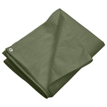 Vidaxl dekzeil 260 g m² 6x12 m hdpe groen