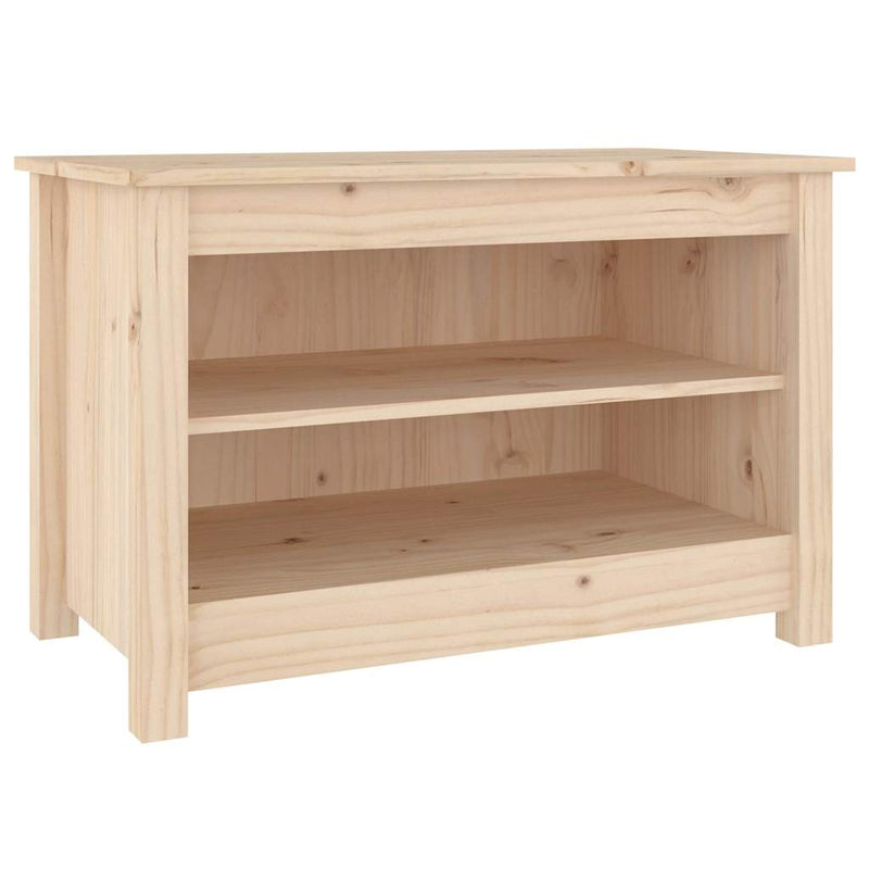 Load image into Gallery viewer, Vidaxl schoenenbank 70x38x45,5 cm massief grenenhout
