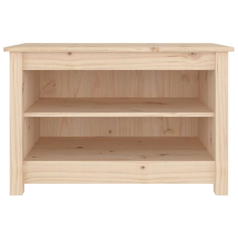 Load image into Gallery viewer, Vidaxl schoenenbank 70x38x45,5 cm massief grenenhout
