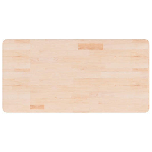 Vidaxl wastafelblad 100x50x1,5 cm onbehandeld massief