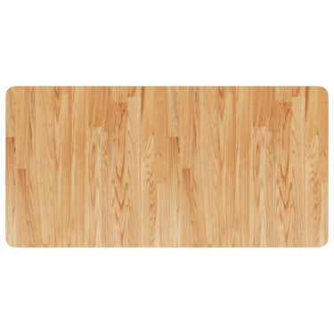 Vidaxl wastafelblad 100x50x1,5cm behandeld massief hout lichtbruin