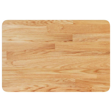 Vidaxl wastafelblad 60x40x1,5cm behandeld massief hout lichtbruin