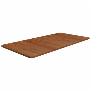 Vidaxl wastafelblad 100x50x1,5cm behandeld massief hout donkerbruin