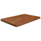 Vidaxl wastafelblad 60x40x2,5cm behandeld massief hout donkerbruin