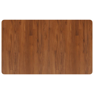 Vidaxl wastafelblad 100x60x2,5cm behandeld massief hout donkerbruin