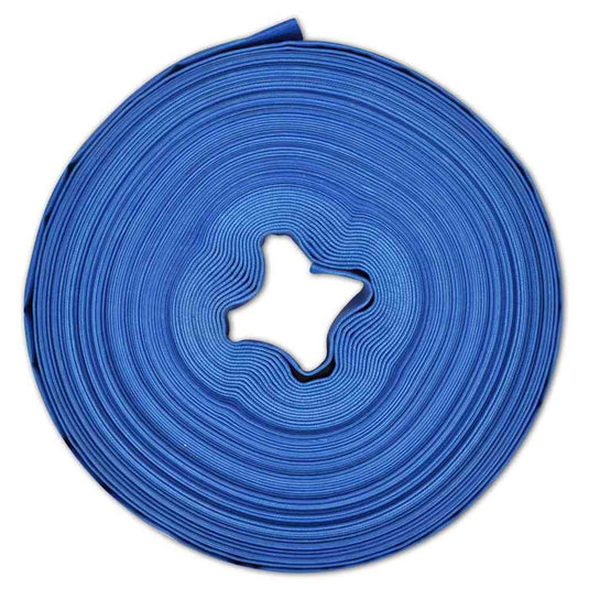 Vidaxl slang plat 1'' 100 m pvc
