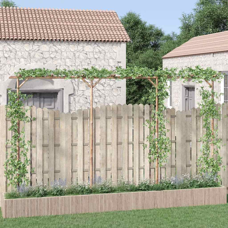 Load image into Gallery viewer, Vidaxl pergola 385x40x205 cm bamboe
