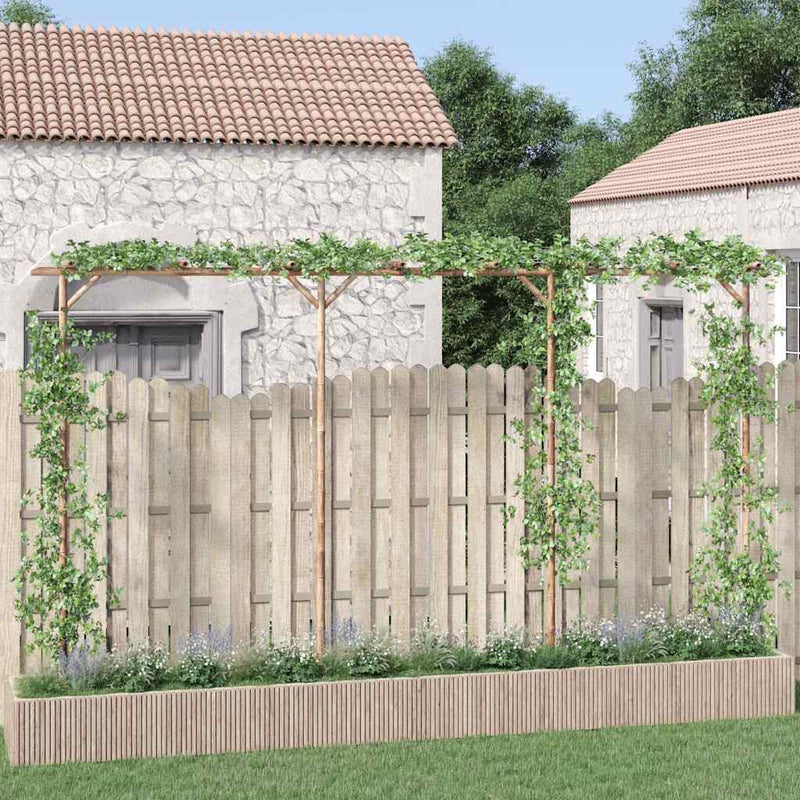 Load image into Gallery viewer, Vidaxl pergola 385x40x205 cm bamboe
