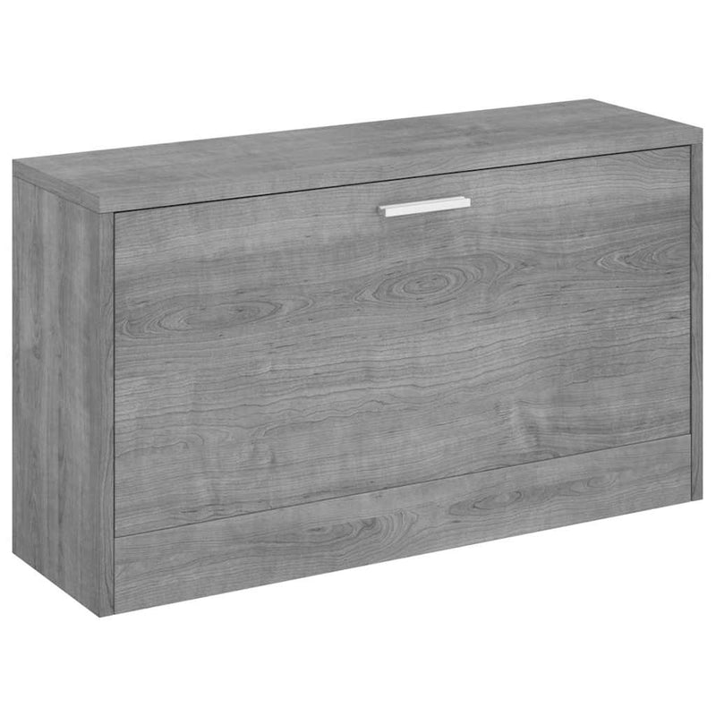 Load image into Gallery viewer, Vidaxl schoenenbank 80x24x45 cm bewerkt hout grijs sonoma eikenkleur
