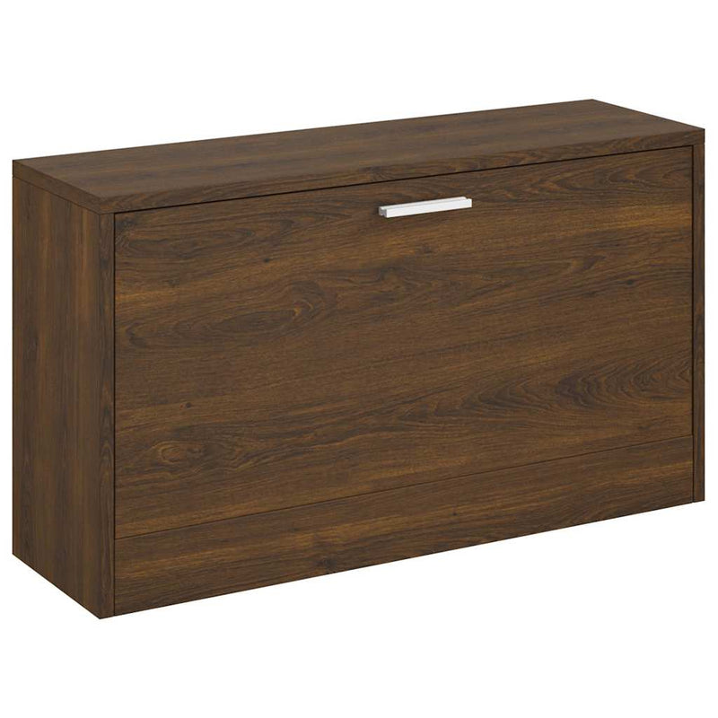 Load image into Gallery viewer, Vidaxl schoenenbank 80x24x45 cm bewerkt hout bruin eikenkleur
