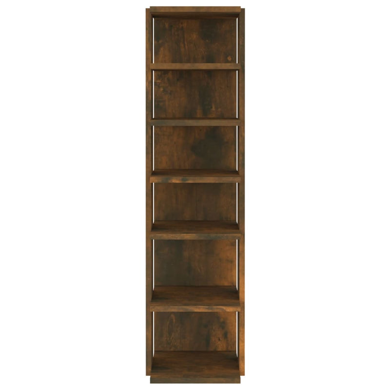 Load image into Gallery viewer, Vidaxl schoenenrek 27,5x27x102 cm bewerkt hout gerookt eikenkleurig
