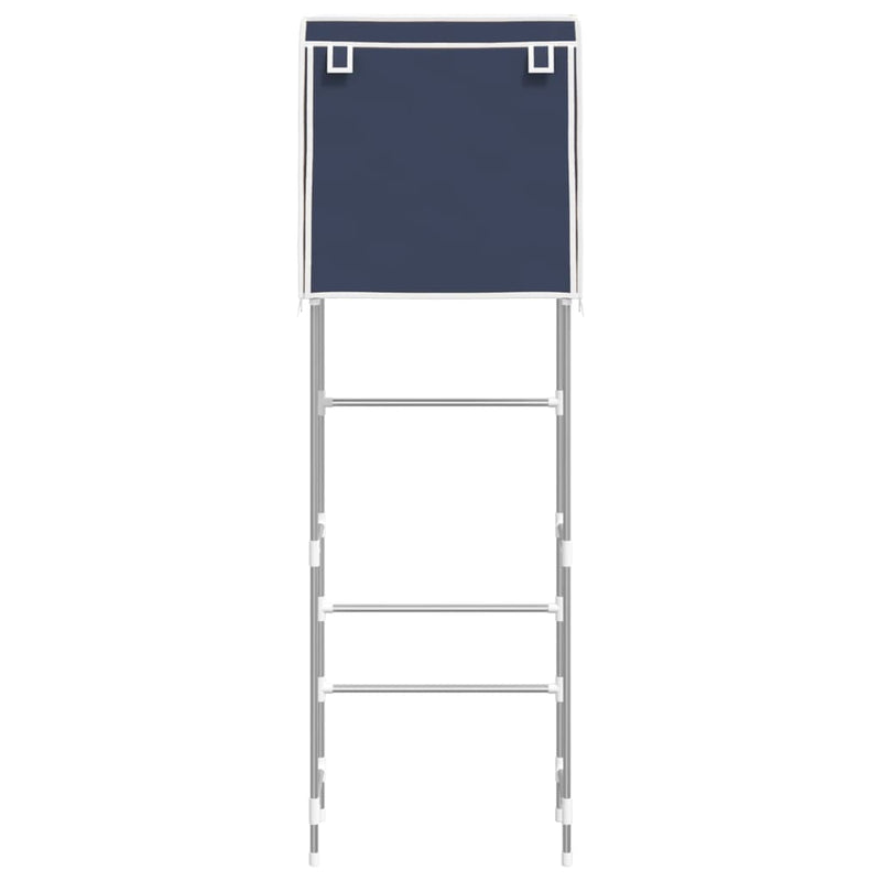 Load image into Gallery viewer, Vidaxl toiletrek 2-laags 56x30x170 cm ijzer blauw
