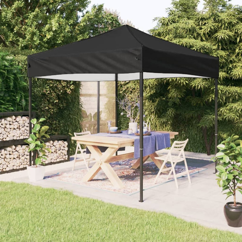 Load image into Gallery viewer, Vidaxl partytent inklapbaar 2x2 m zwart
