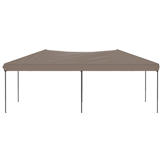 Vidaxl partytent inklapbaar 3x6 m taupe
