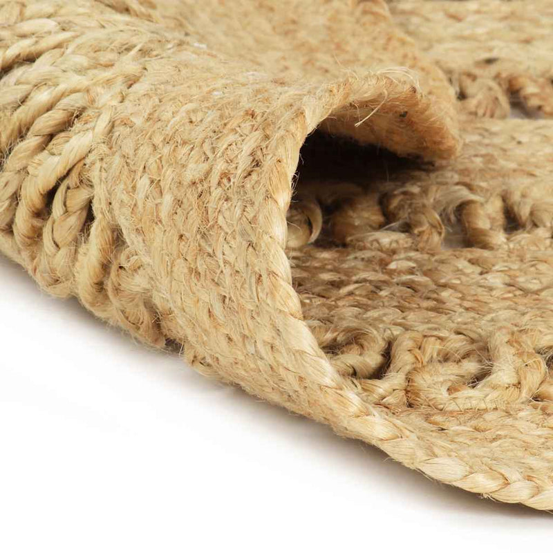Load image into Gallery viewer, Vidaxl vloerkleed handgemaakt 210 cm gevlochten jute
