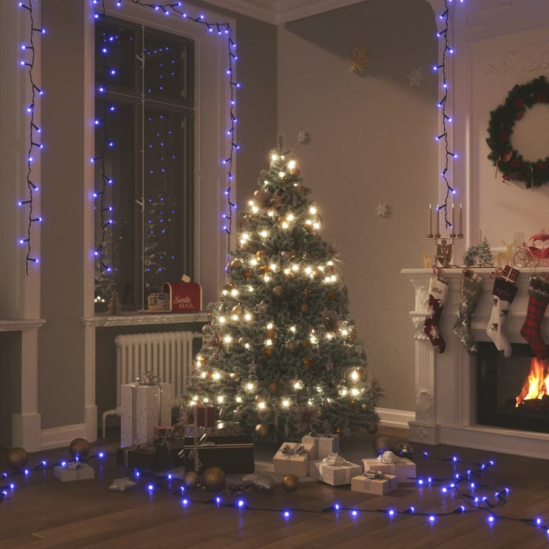Load image into Gallery viewer, Vidaxl lichtslinger met 2000 led's blauw 200 m pvc
