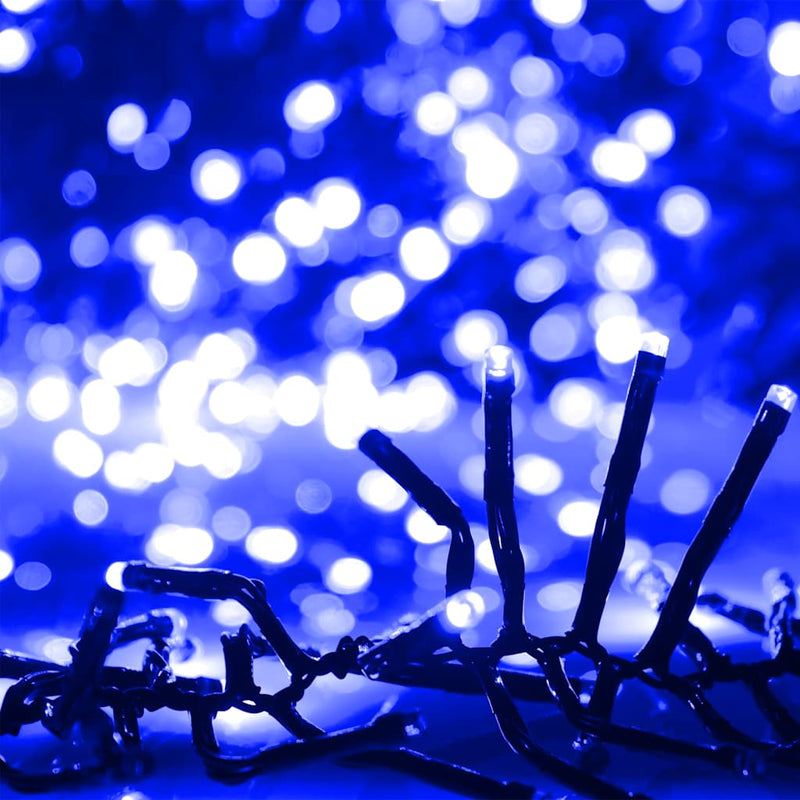 Load image into Gallery viewer, Vidaxl lichtslinger cluster met 2000 led's blauw pvc
