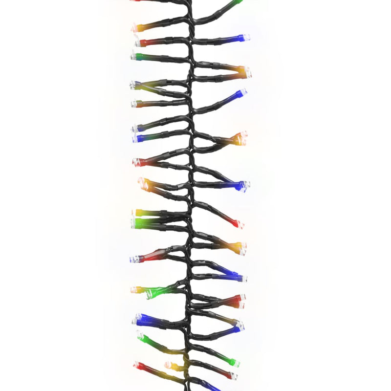 Load image into Gallery viewer, VidaXL Lichtslinger cluster met 2000 LED's meerkleurig 17 m PVC

