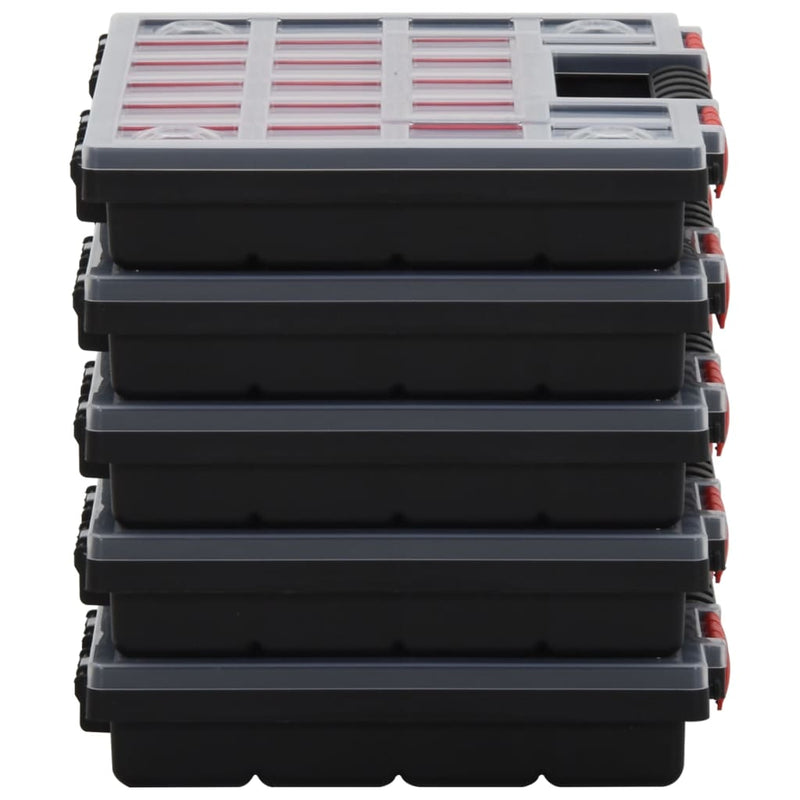 Load image into Gallery viewer, VidaXL Assortimentsdozen 5 st 34,5x25x5 cm polypropeen
