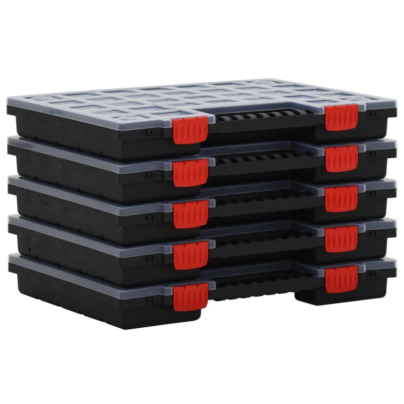 Load image into Gallery viewer, Vidaxl assortimentsdozen 5 st 40x30x5 cm polypropeen
