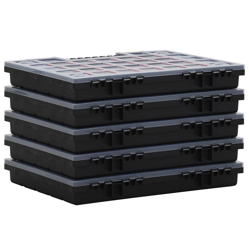 Load image into Gallery viewer, Vidaxl assortimentsdozen 5 st 40x30x5 cm polypropeen
