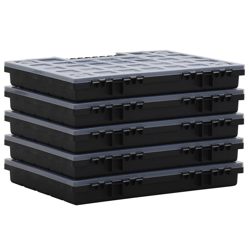 Load image into Gallery viewer, Vidaxl assortimentsdozen 5 st 40x30x5 cm polypropeen

