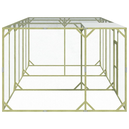 VidaXL Kippenhok 600x300x200 cm geïmpregneerd massief grenenhout