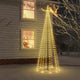 Vidaxl kegelkerstboom 310 led's 100x300 cm warmwit