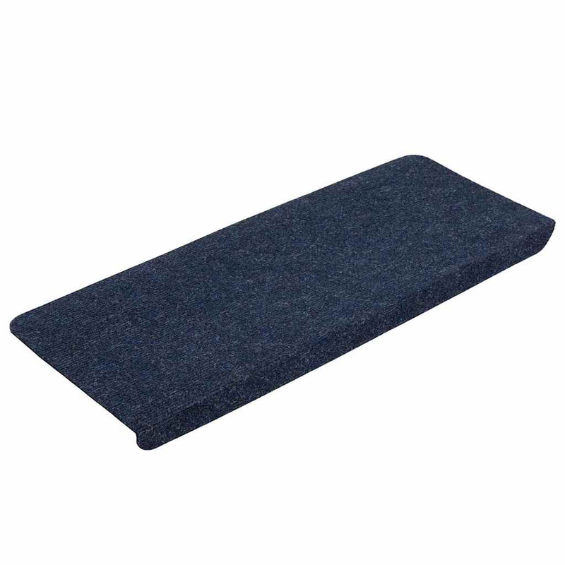 Load image into Gallery viewer, Vidaxl trapmatten zelfklevend 15 st 65x24,5x3,5 cm blauw
