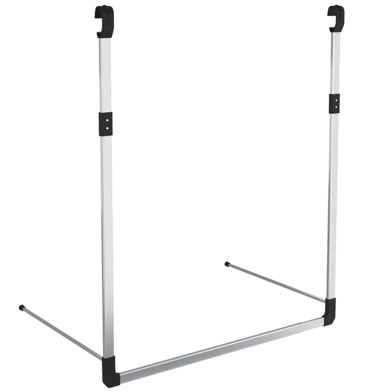 Load image into Gallery viewer, VidaXL Kledingroede telescopisch hangend zilverkleurig
