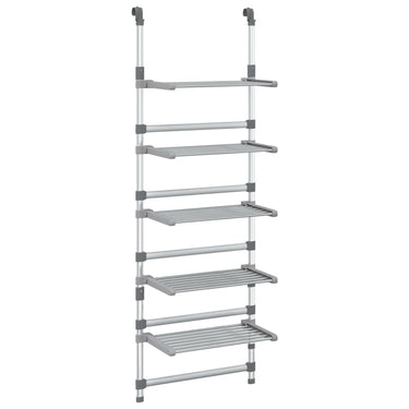 Vidaxl droogrek 5-laags hangend aluminium