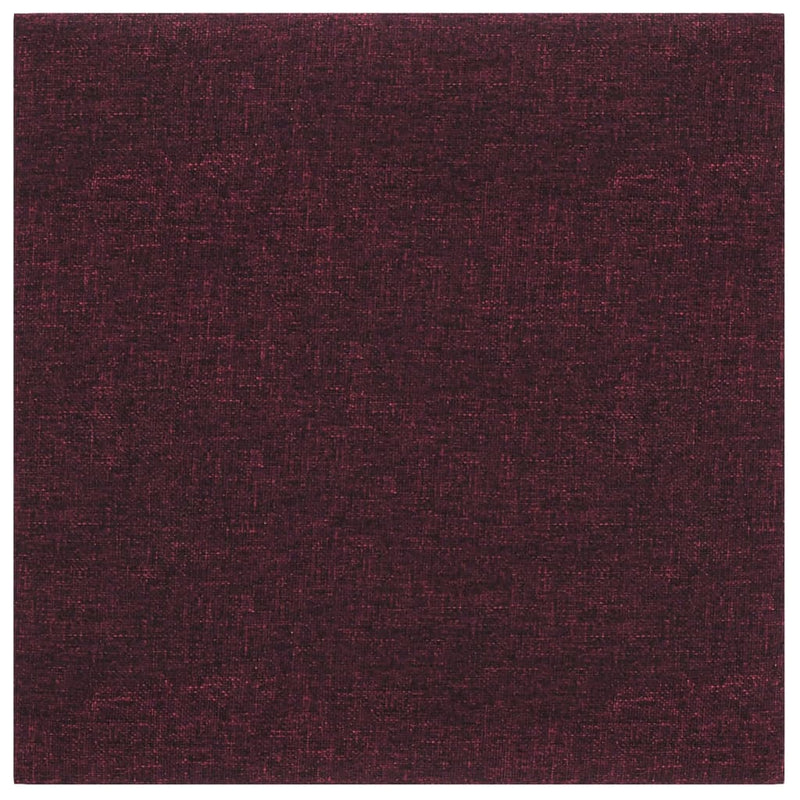 Load image into Gallery viewer, VidaXL Wandpanelen 12 st 1,08 m² 30x30 cm stof paars
