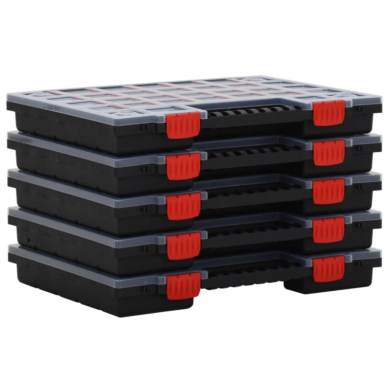 Load image into Gallery viewer, VidaXL Assortimentsdozen 10 st 40x30x5 cm polypropeen
