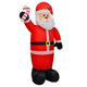 VidaXL Kerstman opblaasbaar met LED's 120 cm