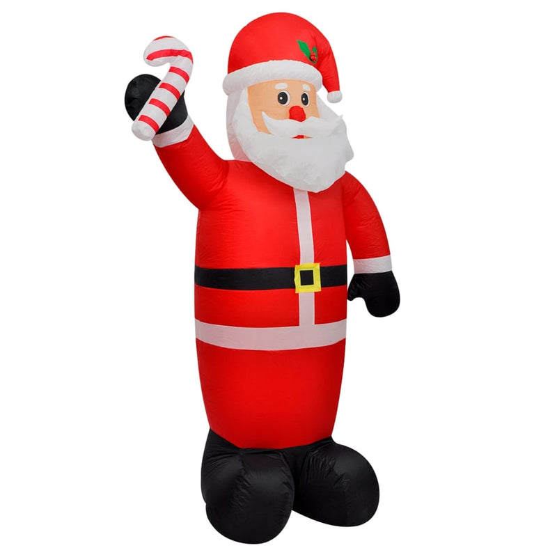 Load image into Gallery viewer, VidaXL Kerstman opblaasbaar met LED's 120 cm
