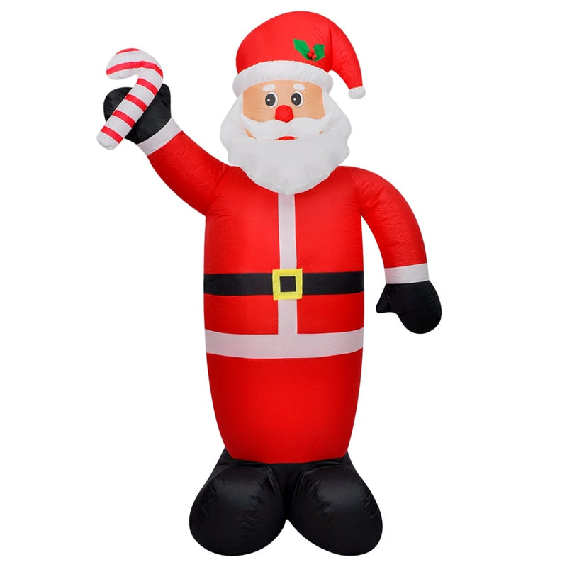 Load image into Gallery viewer, VidaXL Kerstman opblaasbaar met LED's 120 cm
