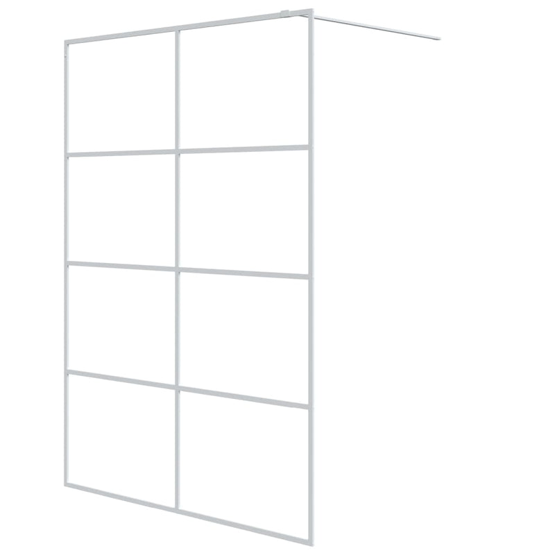 Load image into Gallery viewer, VidaXL Inloopdouchewand 140x195 cm transparant ESG-glas wit
