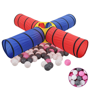 Vidaxl kinderspeeltunnel met 250 ballen meerkleurig