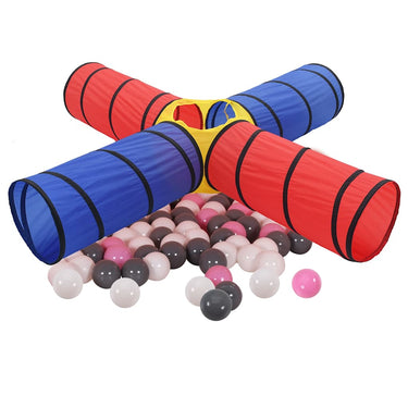 Vidaxl kinderspeeltunnel met 250 ballen meerkleurig