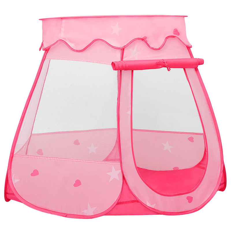 Load image into Gallery viewer, Vidaxl kinderspeeltent met 250 ballen 102x102x82 cm roze
