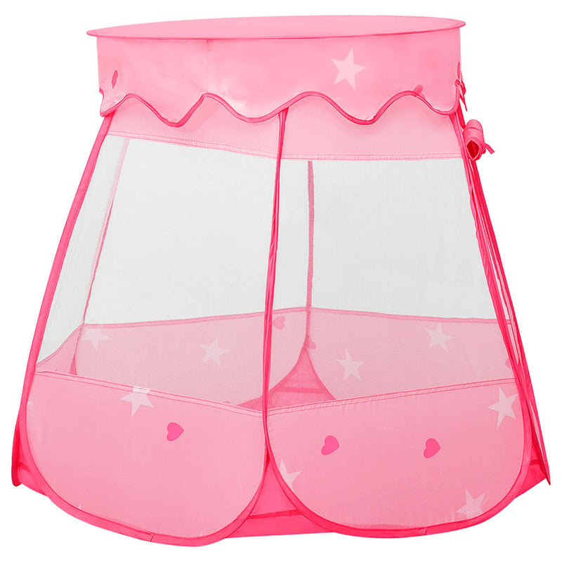 Load image into Gallery viewer, Vidaxl kinderspeeltent met 250 ballen 102x102x82 cm roze
