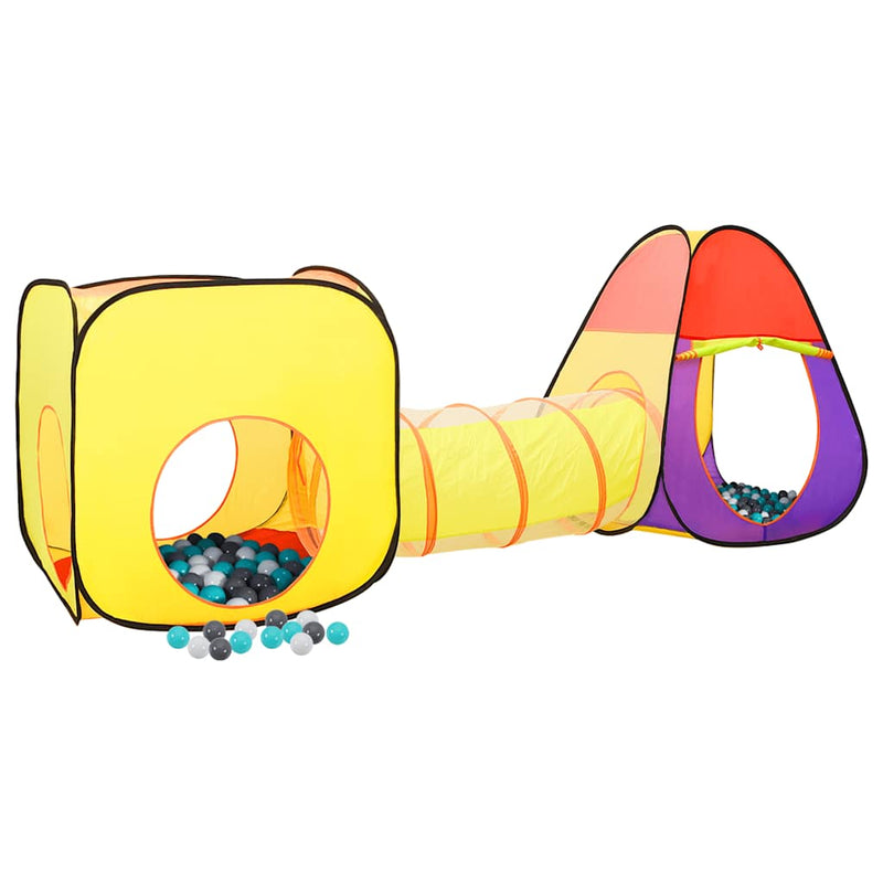 Load image into Gallery viewer, Vidaxl kinderspeeltent met 250 ballen 255x80x100 cm meerkleurig
